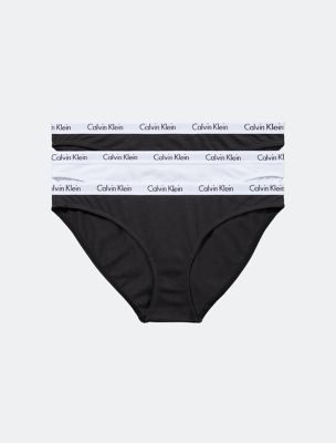 Calvin Klein Big Girls 2 Pack Hipster Underwear Panties Gray Black Large 10- 12