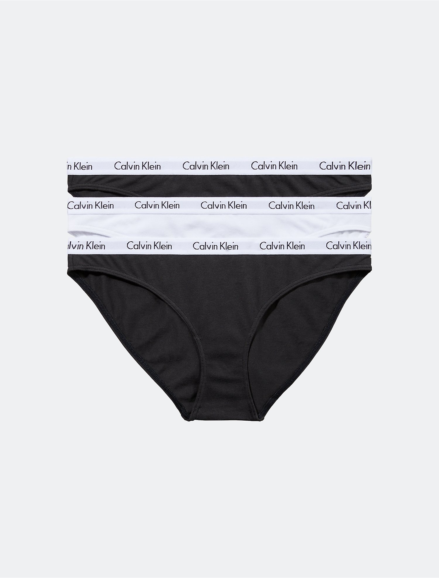 Blaast op bezorgdheid Dubbelzinnig Carousel Logo Cotton 3-Pack Bikini | Calvin Klein