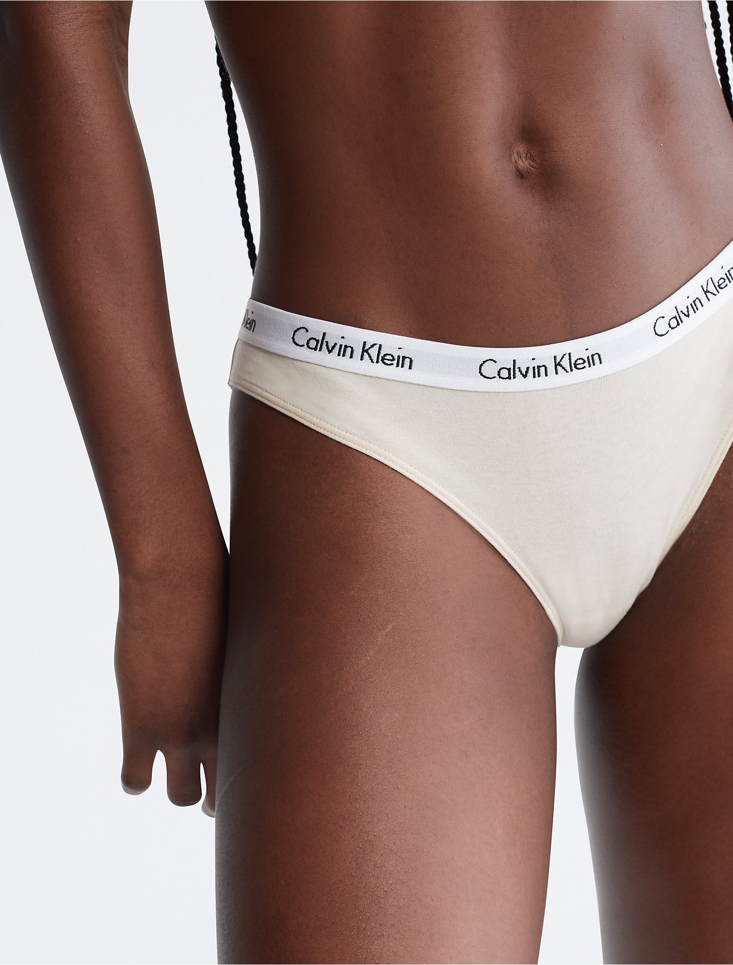 Carousel Logo Cotton 3-Pack Bikini | Calvin Klein