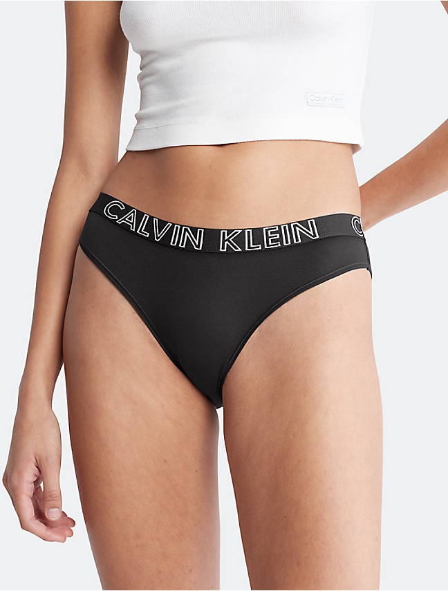 Calvin Klein mesh-waistband Thong - Farfetch
