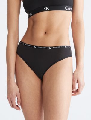 Calvin Klein Underwear Women's Modern Cotton Bikini Panties, Black, X-Large  