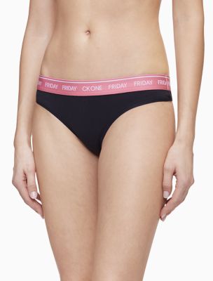Women's Calvin Klein CK One Days of the Week 7-Pack Thong Panty Set QF5937