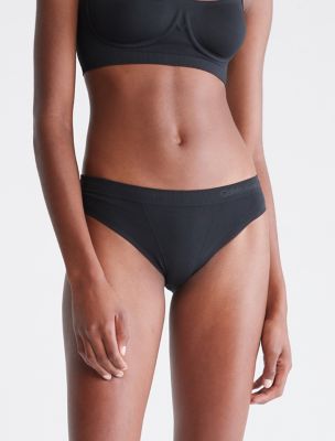 Calvin Klein M Bonded Flex Bodysuit Black Thong QF6753-001 Shapewear NEW $72