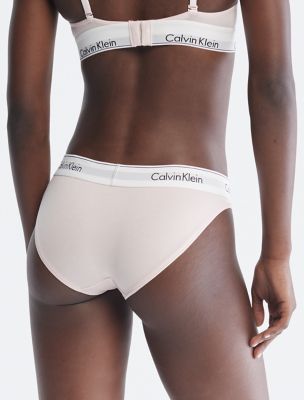 Calvin Klein Women's Modern Cotton Lace Bikini - Black - XS - QF4584E-001