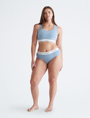 Calvin Klein Underwear UNLINED EXCLUSIVE - Triangle bra - iceland blue/light  blue - Zalando