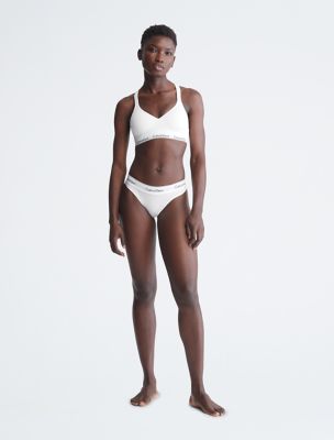 Calvin Klein Women's XS-XL Modern Cotton Bralette and Bikini Set