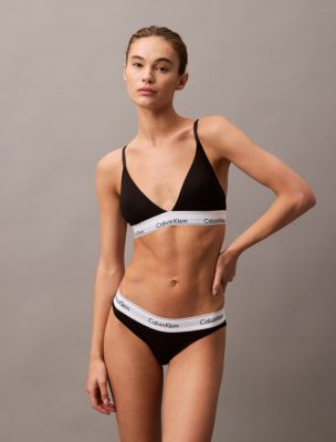 Modern Cotton - Brassière triangulaire légèrement doublée