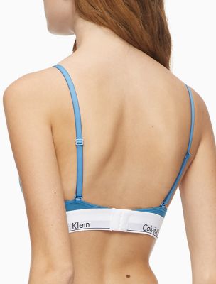 Modern Cotton Lightly Lined Triangle Bralette | Calvin Klein® USA
