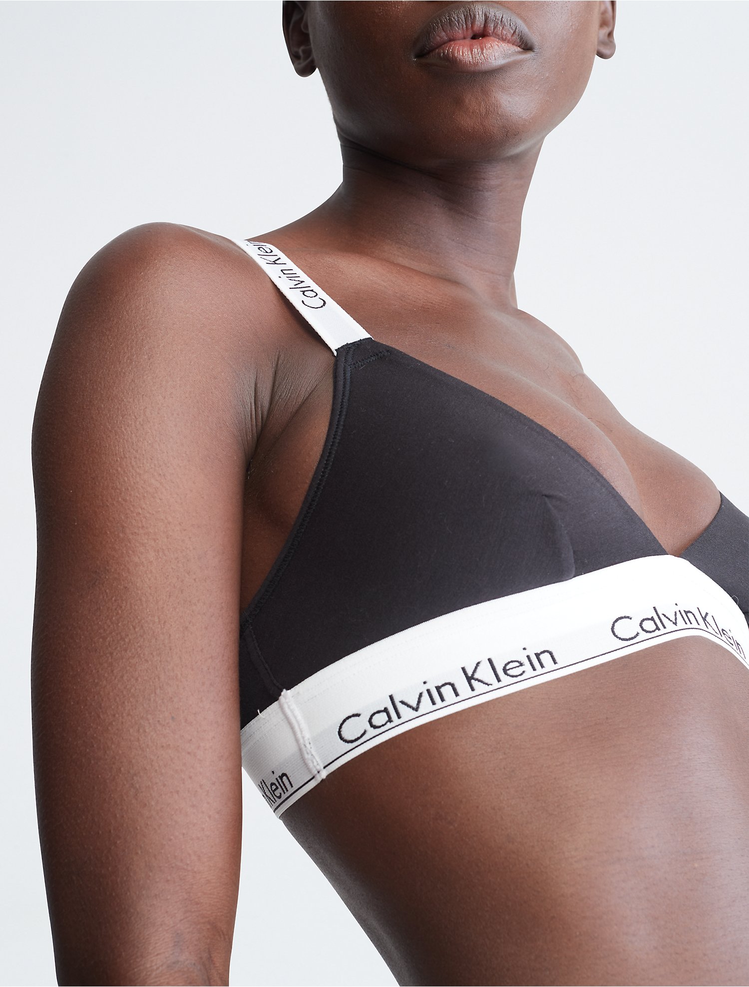 Modern Cotton Crossback Unlined Bralette | Calvin Klein® USA