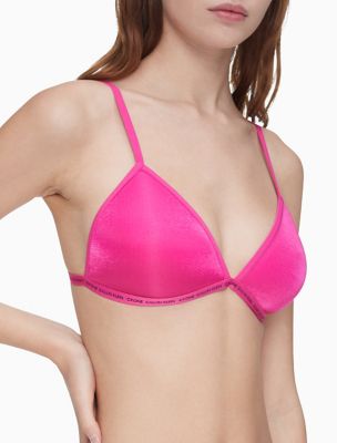 calvin klein ck one glisten lightly lined soft bra