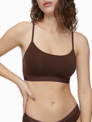 Form to Body Natural Unlined Bralette, Umber