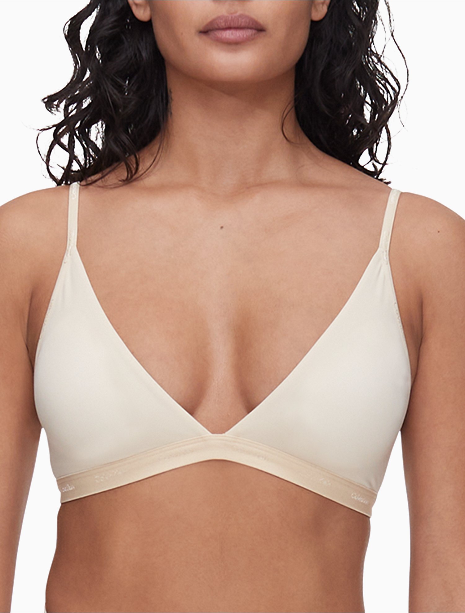Form to Body Natural Lightly Lined Triangle Bralette | Calvin Klein® USA
