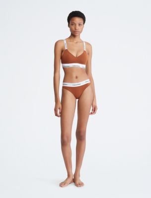 Modern Cotton Lightly Lined Bralette + Bikini