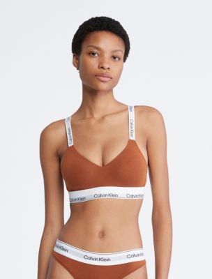 Buy Calvin Klein Women`s Modern Cotton Bralette and Bikini 2