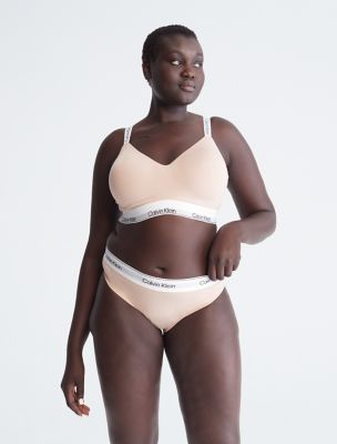 Modern Cotton Naturals Plus Lightly Lined Bralette