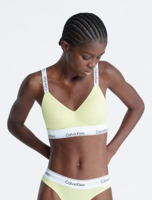 Calvin Klein Women's Athletic Lightly Lined Triangle Bralette