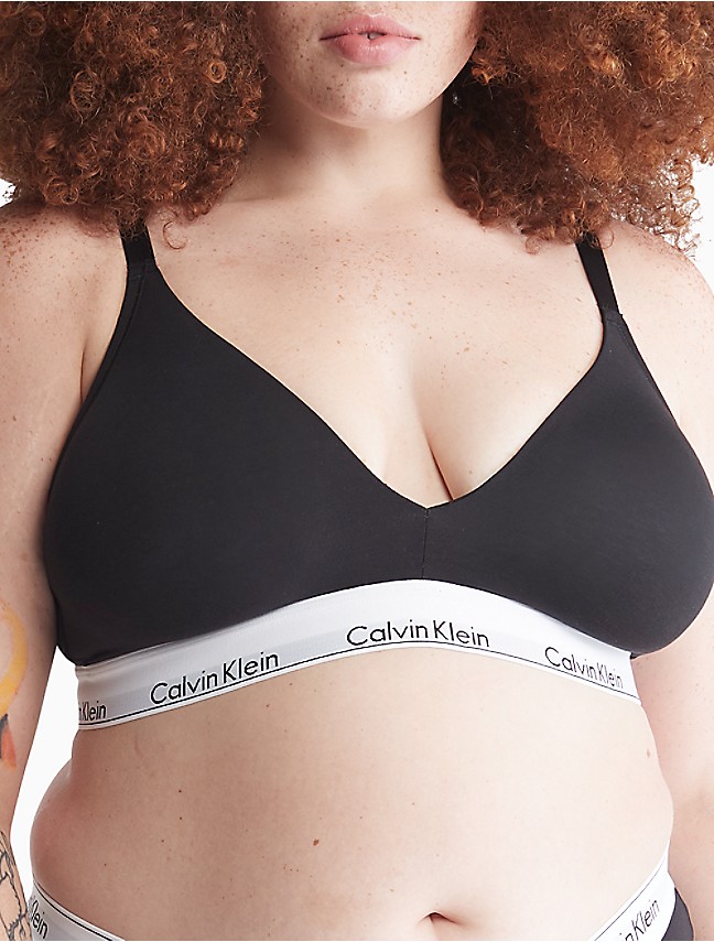 Calvin Klein modern cotton padded bralette Gray Size XS - $15 (65% Off  Retail) - From Brittany