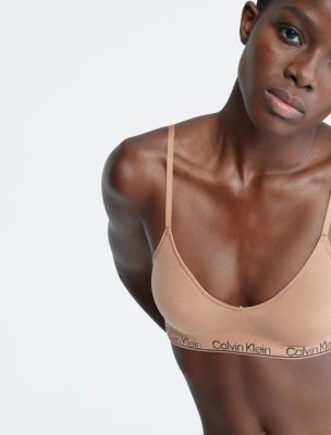 S, NEW Calvin Klein Ribbed Seamless Bralette Lightly Lined Underwire Free Bra  Pink, not_nwt - Calvin Klein Underwear – Buttons & Beans Co.