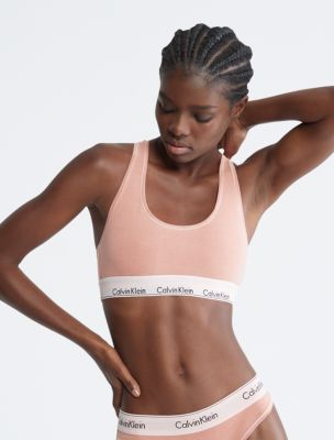 Modern Cotton Unlined Bralette - Calvin Klein