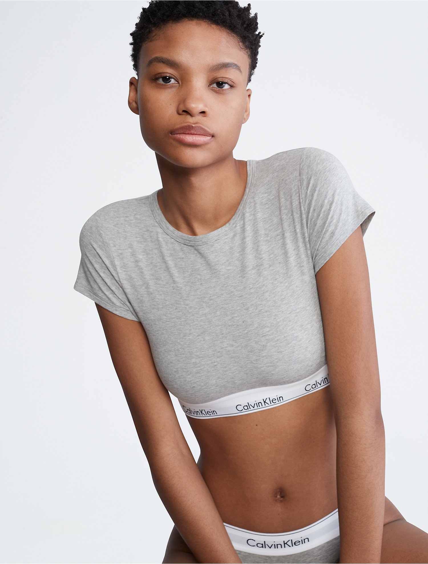 Modern Cotton T-Shirt Bralette | Calvin Klein® USA
