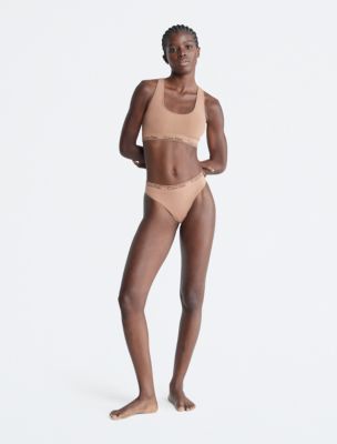 Calvin Klein Women's Form to Body Unlined Bralette, Sandalwood, X-Small :  : Clothing, Shoes & Accessories