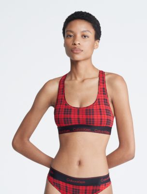 Modern Cotton Unlined Bralette by Calvin Klein Online, THE ICONIC