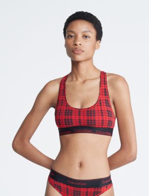 CALVIN KLEIN - Modern Cotton Unlined Racerback Bralette