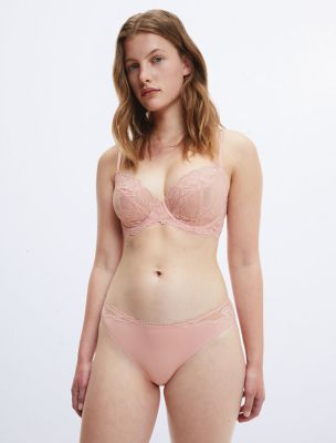 Unlined Full Coverage Bra - Flourishing garden