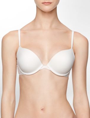 Perfectly Fit Memory Touch Push-Up Bra, White