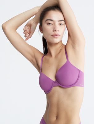 Calvin Klein Underwear Liquid Touch Lightly Lined Full Coverage Bra QF4082  Nymph's Thigh 