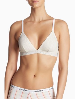 calvin klein triangle bralette