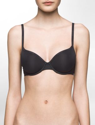 calvin klein lightly lined demi bra