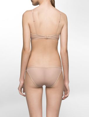Calvin Klein Underwear, Intimates & Sleepwear, Calvin Klein Nwt  Marquisette Lightly Lined Bare Tan Underwire Bra Qf839 265