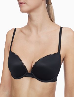 Liquid Touch Push Up Plunge Bra Calvin Klein USA