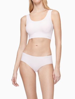 calvin klein invisibles comfort lightly lined retro bralette