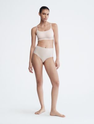 Invisibles Wirefree Lightly Lined Bralette + High Waist Hipster, 