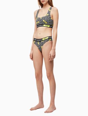 neon unlined bralette calvin klein