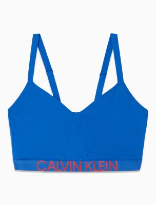 calvin klein women's carousel triangle bralette