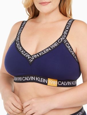 plus size calvin klein sports bra