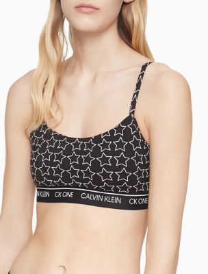Ck One Lightly Lined Wirefree Bralette Calvin Klein