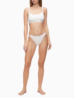 calvin klein lined bralette retro
