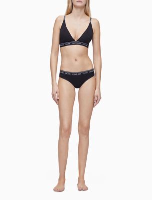 Calvin Klein ONE Stretch-Fit Cotton-Blend Bralette – Monaliza's Fine  Lingerie