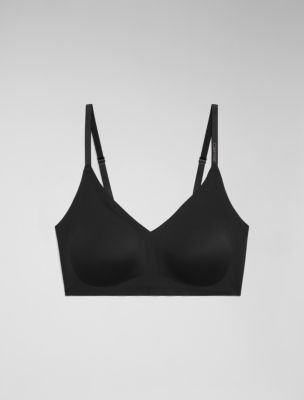 Calvin Klein Women`s Lightly Lined Triangle Bralette (G(QP2844-022)/G,  Small) at  Women's Clothing store
