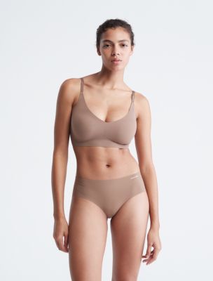 Invisibles Lightly Lined Triangle Bra, Mauve Brown