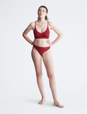 Invisibles Triangle Bralette + Thong, 