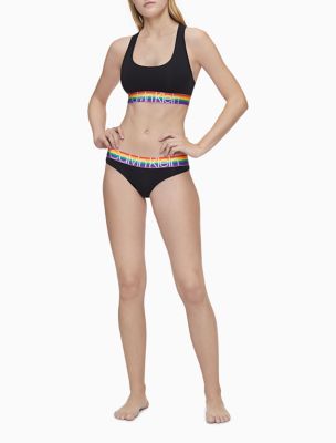 calvin klein rainbow sports bra