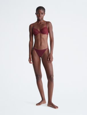 Buy Calvin Klein Underwear Women's Sheer Marquisette Bikini Online