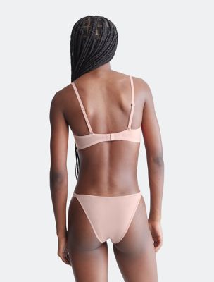 Soutien-gorge demi-buste légèrement doublé Marquisette diaphane