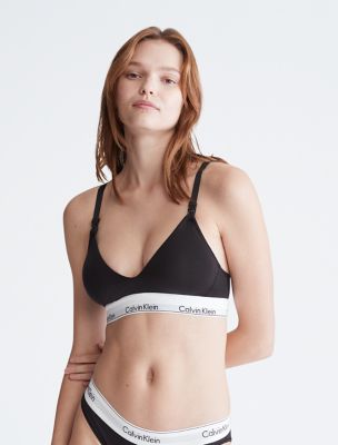 Modern Cotton Lightly Lined Nursing Bralette Calvin Klein USA