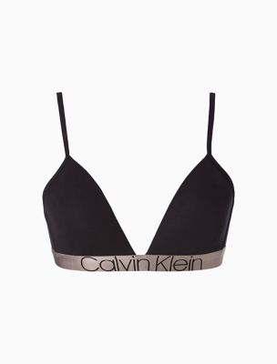 calvin klein invisibles comfort lightly lined triangle bralette